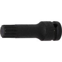 Chave de soquete de impacto 1/2" com ponta 1/2 XZN de 78mm. M18