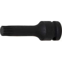 Chave de soquete de impacto 1/2" com ponta 1/2 XZN de 78mm. M14