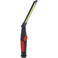 Luminária articulada LED COB de 5 W alimentada por bateria