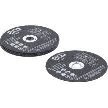 Discos de corte ajustados para aço inoxidável Ø 75 x 1.0 x 10 mm 5 peças