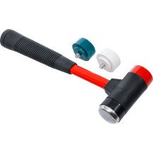 Conjunto de martelo de cabeça intercambiável 日本語 punho de fibra de vidro Δ Ø 38 mm