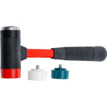Conjunto de martelo de cabeça intercambiável 日本語 punho de fibra de vidro Δ Ø 38 mm