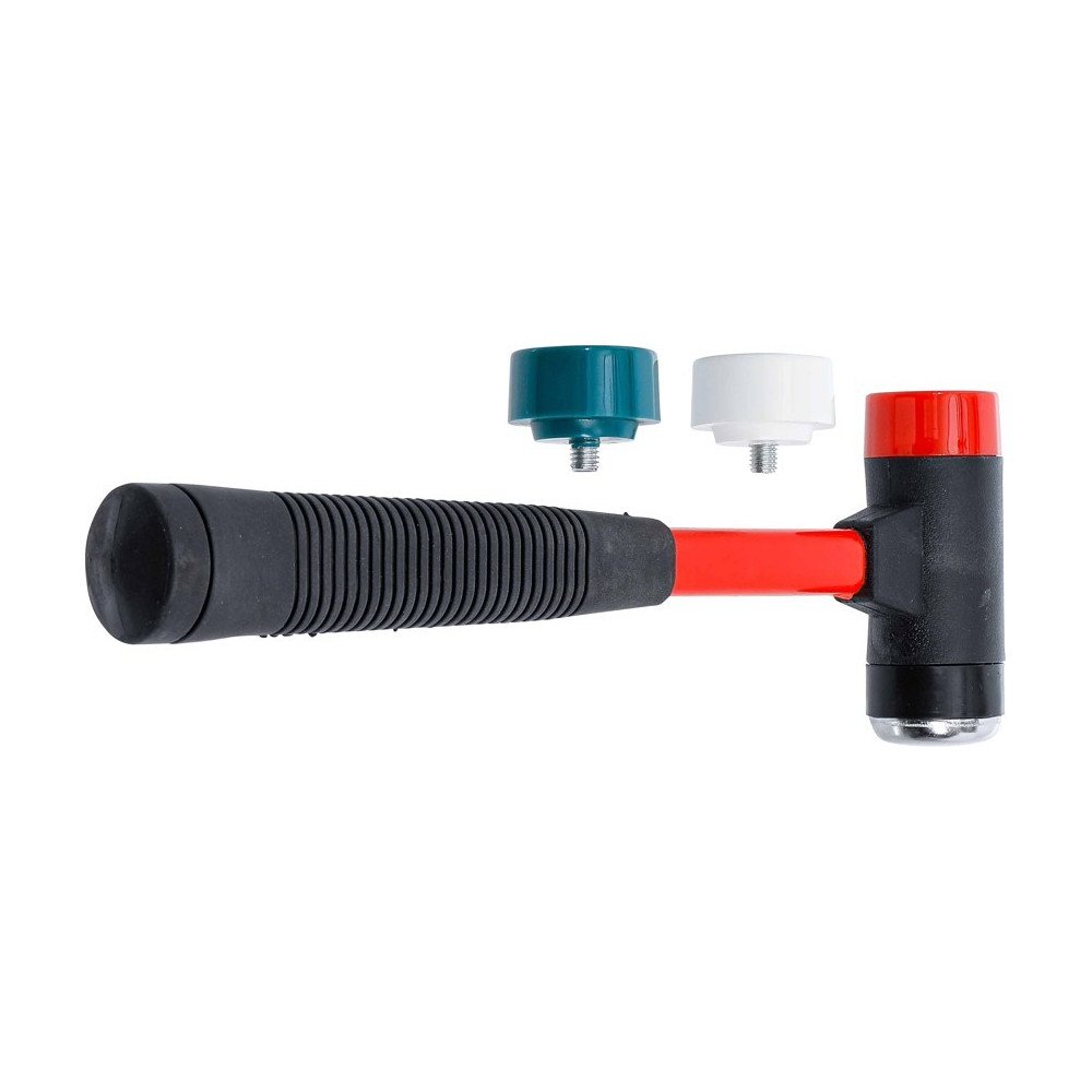 Conjunto de martelo de cabeça intercambiável 日本語 punho de fibra de vidro Δ Ø 38 mm Conjunto de martelo de cabeça intercambiável 日本語 punho de fibra de vidro Δ Ø 38 mm