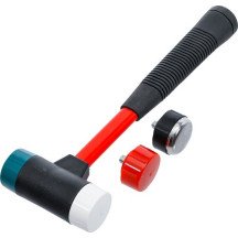 Conjunto de martelo de cabeça intercambiável 日本語 punho de fibra de vidro Δ Ø 38 mm