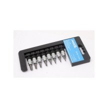 JOGO 8 LLAVES VASO TORX 1/4 S