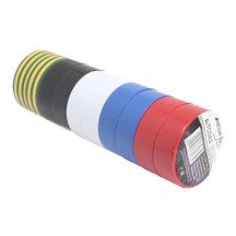 FITA ISOLANTE DE PVC 10 UNIDADES.