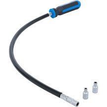 Jogo de chave de fenda para grampos quadrado exterior 6.3 mm (1/4). 500 mm