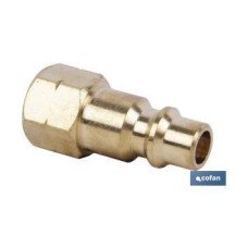 CONECTOR DE AR FÊMEA 1/4 ALTO FLUXO