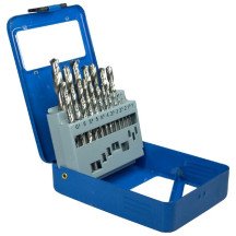 Conjunto 19 peças de HSS 1-10 mm brocas.