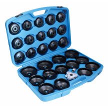 Juego Llaves de cazoletas para de filtros de aceite 30 Piezas