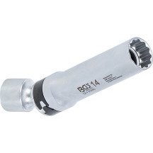 Bucha articulada de 12 lados com mola de retenção de 14 mm