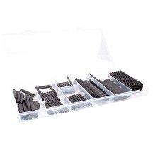 127 peças de mangueira termoencolhível