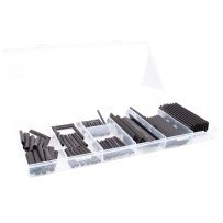 127 piezas de manguera termo retráctiles