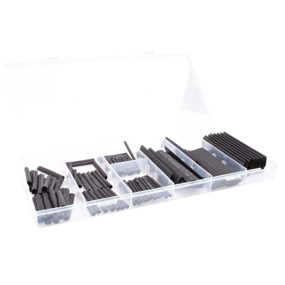 127 peças de mangueira termoencolhível