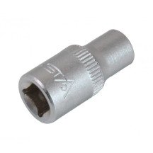 Llave de vaso corto 1/4  6 caras Pro Torque® 4,5mm