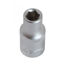Llave de vaso corto 1/4  6 caras Pro Torque® 4,5mm