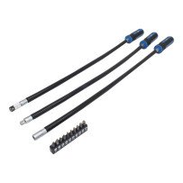 EJE FLEXIBLE DESTORNILLADORES FLEXÍVEIS DE 13 TORES COM PUNTAS