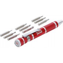 JUEGO DE PUNTAS DE PRECISIÓN CON PORTAPUNTAS - 10 PIEZAS