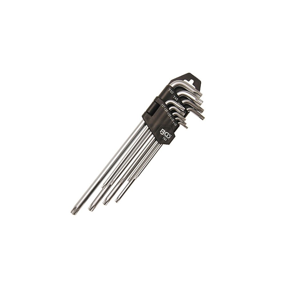 Conjunto de 9 chaves Torx extra longas T10-50 Conjunto de 9 chaves Torx extra longas T10-50