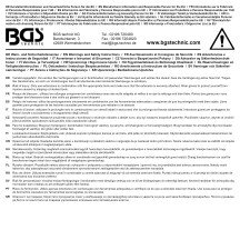 Conjunto de extensões de inclinação | 6,3 mm (1/4) / 10 mm (3/8) / 12,5 mm (1/2) | 9 peças