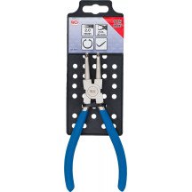 Alicate de puntas (circlip) | en ángulo | para anillos de retención interiores | 175 mm