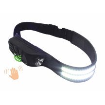 Linterna Frontal con Doble LED Y Sensor de Movimiento