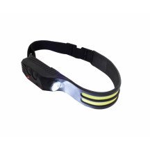 Linterna Frontal con Doble LED Y Sensor de Movimiento