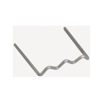 Onda plana grampos 0,8 mm x 100 peças