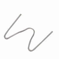 Staples externos angulares 0,6 mm para soldador de plástico - 100 peças