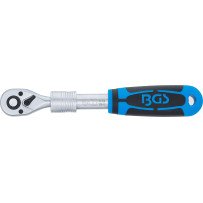 Ratchet reversível, telescópica 1/4 | 190 - 225 m