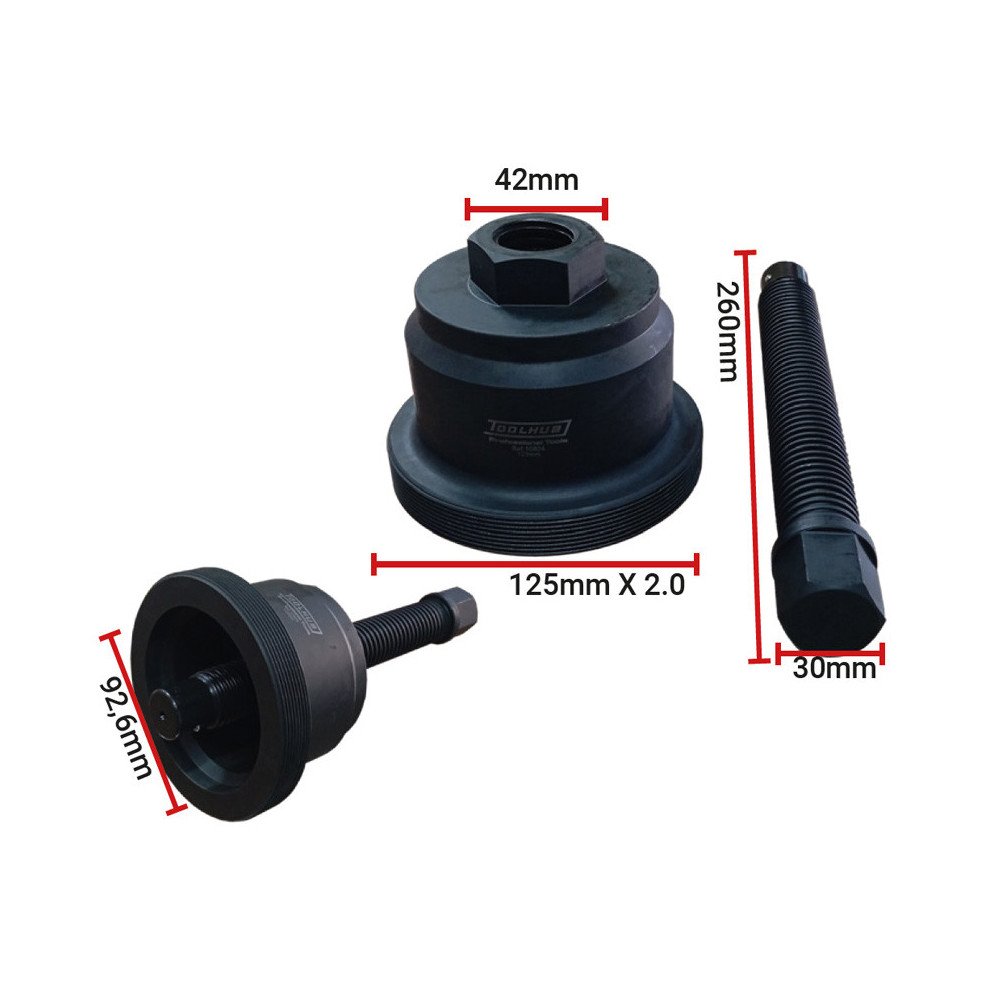 EXTRACTOR EJE BPW 125MM