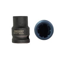 VASO PARA CALIPER DE FRENO 1/2 7 CARAS 14 MM