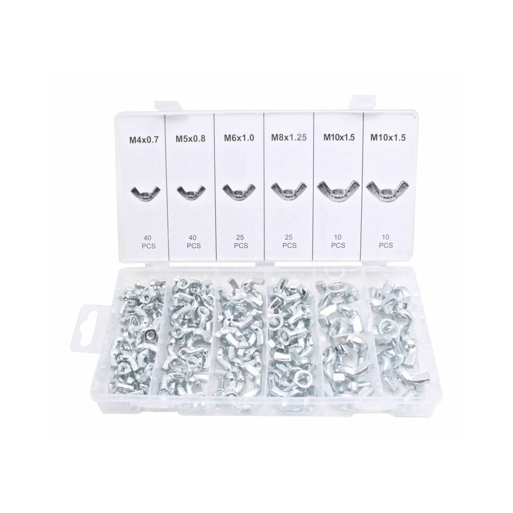M4-M10 Butterfly Nuts, Jogue 150 peças.