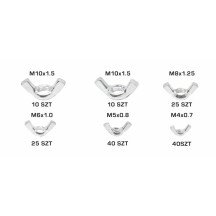 M4-M10 Butterfly Nuts, Jogue 150 peças.