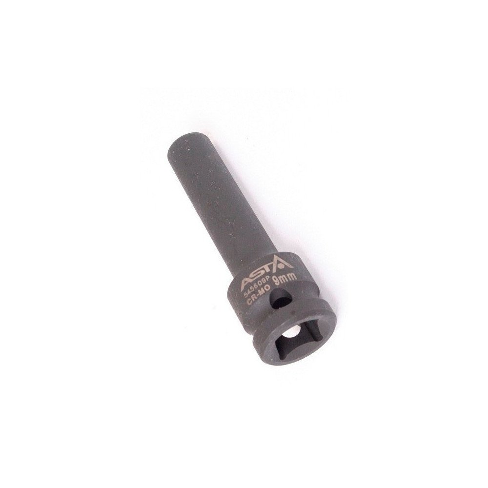 Chave de vidro de impacto 1/2 multitating longos 9mm.