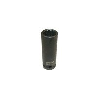 Vaso Largo Impacto 24mm 1/2" 12 Caras Cr-Mo