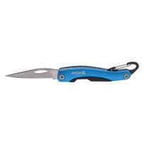 Cuchillo Plegable con Hoja de Acero Inoxidable y Mosquetón
