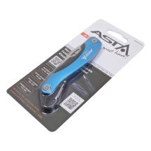 Cuchillo Plegable con Hoja de Acero Inoxidable y Mosquetón