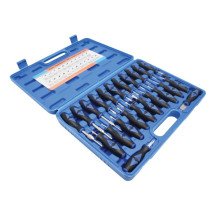 Definir extrator de terminais e conectores elétricos 23 peças | Kit profissional para automotivo