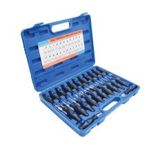 Definir extrator de terminais e conectores elétricos 23 peças | Kit profissional para automotivo