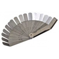 Conjunto de calibre de espessuras métricas e polegada 0,05-1 mm | Medidor de liberação profissional