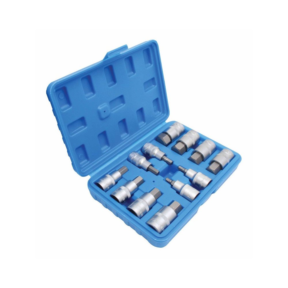 Allen 1/2 "Hexagon Vegs conjunto de 12 peças | Profissionais de chaves hexadecas CR-V