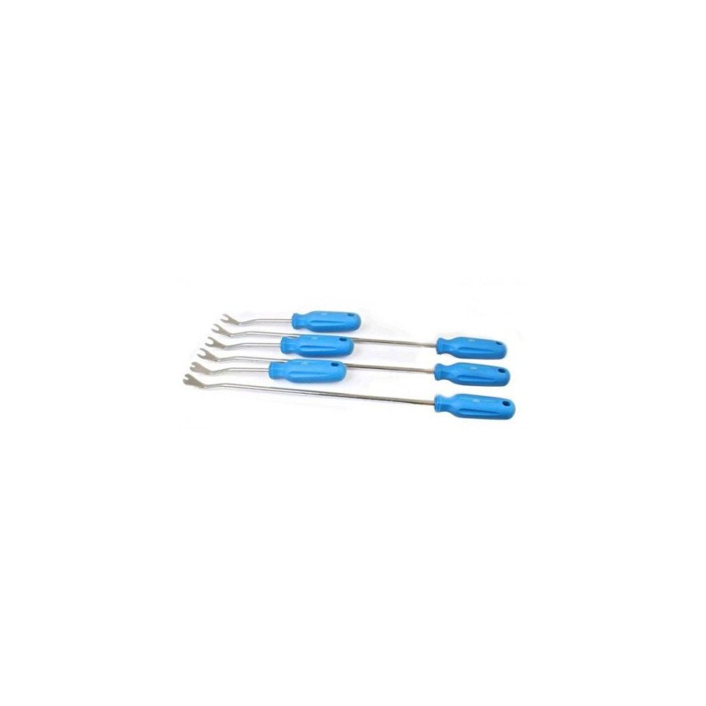 Conjunto de extractor de grampos e estofos 6 peças | Alavancas para desmontagem de painel