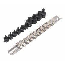 Juego 10 Vasos Torx de Impacto Perfil Bajo T10-T50