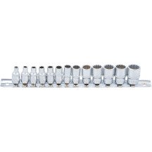 Juego de 13 Vasos Bihexagonales 1/4 de 4 a 14 mm