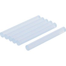 Barras de Pegamento Termofusible transparente 11 mm - 100 mm / 6 piezas