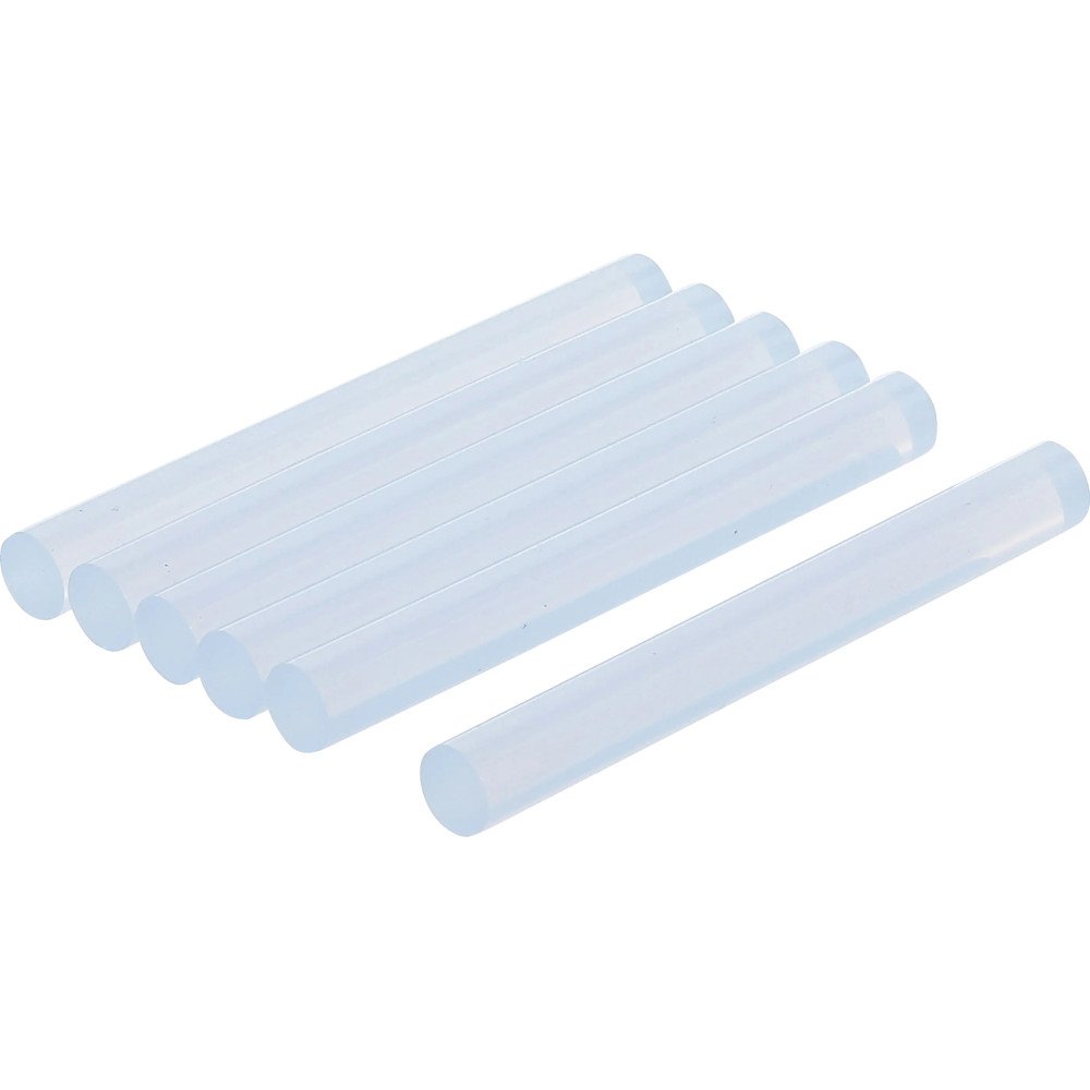 Barras de Pegamento Termofusible transparente 11 mm - 100 mm / 6 piezas