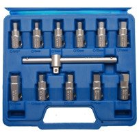 Conjunto de chaves de bujão de reservatório de 12 peças