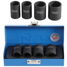 4 peças 1/2" para extração de porcas de rodas