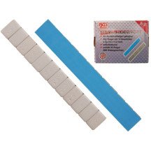 Conjunto de 50 pesos de balanceamento de rodas, 12 x 5 g